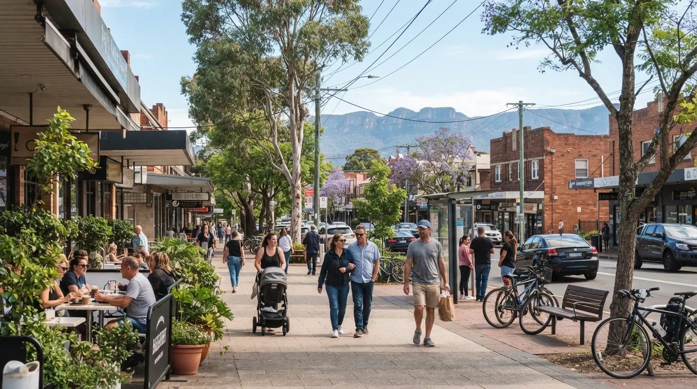 Street scene in Penrith